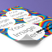 Erstellen Sie eine eigene Papiertextvorlage für da Poster (Ecke)