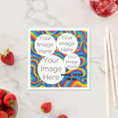 Erstellen Sie eine eigene Papiertextvorlage für da Serviette (Beispiel)