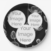 Erstellen Sie eine eigene Papiervorlage für das Fo Pappteller (Vorderseite)