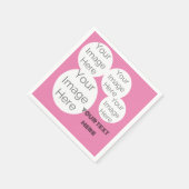 Erstellen Sie eine eigene Papiervorlage für den Fo Serviette (Ecke)