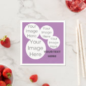 Erstellen Sie eine eigene Papiervorlage für den Fo Serviette (Beispiel)