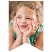 Erstellen Sie eine eigene personalisierte Fotovorl Wimpelkette (Zweite Fahne)