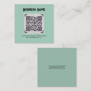 Erstellen Sie eine eigene QR Code Business Card - Begleitkarte