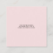 Erstellen Sie eine eigene QR Code Business Card -  Begleitkarte (Rückseite)