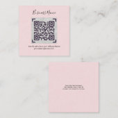 Erstellen Sie eine eigene QR Code Business Card -  Begleitkarte (Vorne/Hinten)