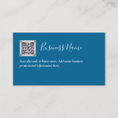 Erstellen Sie eine eigene QR Code Business Card -  Begleitkarte (Vorderseite)