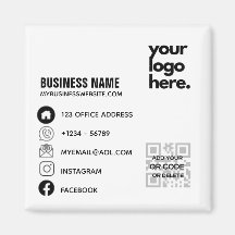 Erstellen Sie eine eigene QR-Code-Business-Logo So