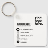 Erstellen Sie eine eigene QR-Code-Business-Logo So Schlüsselanhänger (Vorderseite)