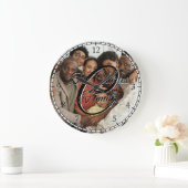 Erstellen Sie eine eigene Zuhause-Uhr für Ihre eig Große Wanduhr (Zuhause)