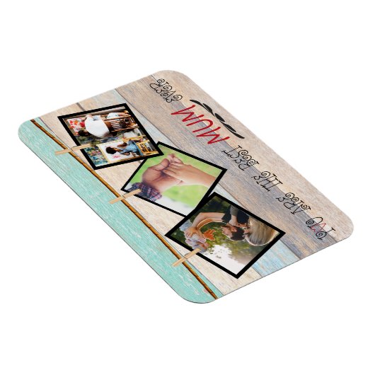 Erstellen Sie eine FotoCollage für Ihre Mama Magnet (Rechte Seite)