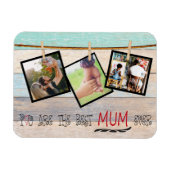 Erstellen Sie eine FotoCollage für Ihre Mama Magnet (Horizontal)