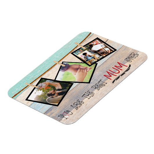 Erstellen Sie eine FotoCollage für Ihre Mama Magnet (Linke Seite)