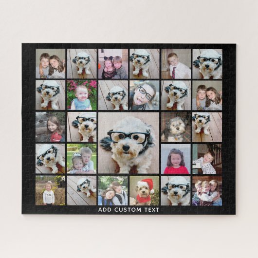 Erstellen Sie eine Funky-FotoCollage mit 27 Fotos Puzzle (Horizontal)