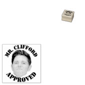 Erstellen Sie eine individuelle Funny Face Teacher Gummistempel (Stempel)