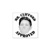 Erstellen Sie eine individuelle Funny Face Teacher Gummistempel (Prägung)