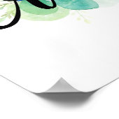 "Erstellen Sie eine moderne Kalligrafie mit Aquare Poster (Ecke)