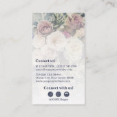 Erstellen Sie eine Personalisierte Foto Florist Lo Treuekarte (Rückseite)