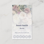 Erstellen Sie eine Personalisierte Foto Florist Lo Treuekarte (Vorderseite)