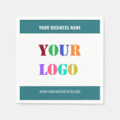 Erstellen Sie eine Vorlage für Ihr eigenes Unterne Serviette (Vorderseite)