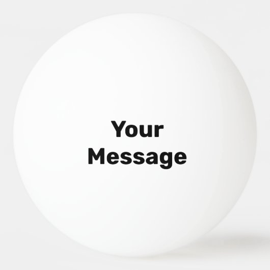 Erstellen Sie eine Vorlage mit weißen und schwarze Tischtennisball (Rückseite)