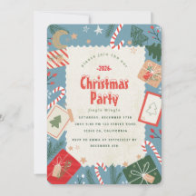 Erstellen Sie eine Weihnachtsfeier-Einladung