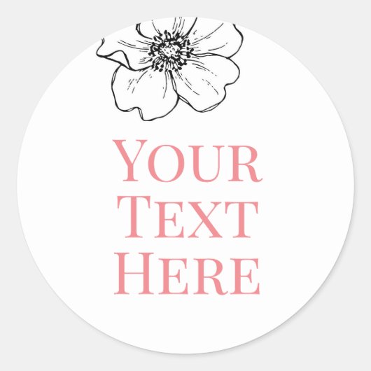 Erstellen Sie einen eigenen Bildtext Aufkleber Pin (Vorderseite)