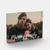 Erstellen Sie einen eigenen Foto für Familienskrip (Links)