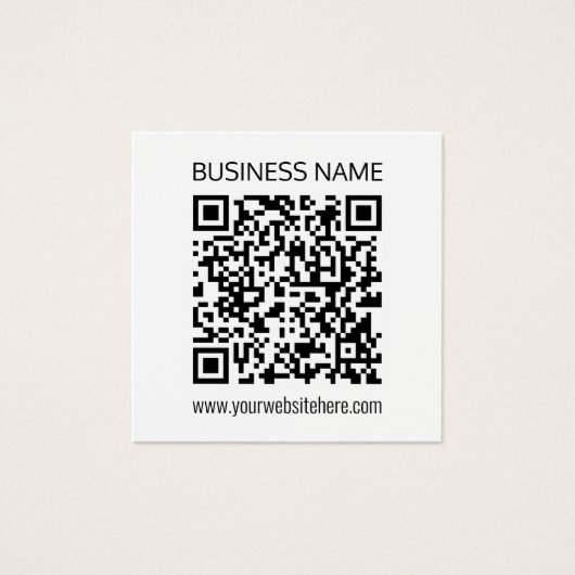 Erstellen Sie einen Geschäfts-QR-Code sofort & edi (Vorderseite)