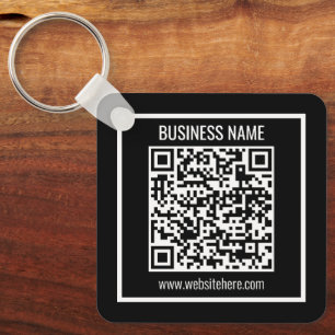 Erstellen Sie einen modernen QR-Code sofort Schlüsselanhänger