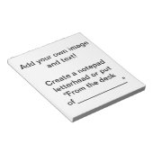 Erstellen Sie einen Notepad! Notizblock (angewinkelt)