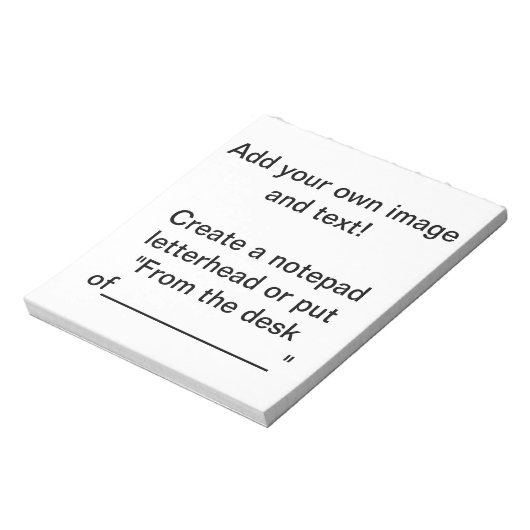 Erstellen Sie einen Notepad! Notizblock (Rotiert)