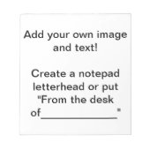 Erstellen Sie einen Notepad! Notizblock (Vorderseite)