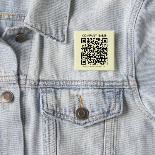 Erstellen Sie einen QR-Code | Blassgelb Button (Beispiel)