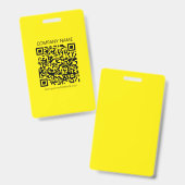 Erstellen Sie einen QR-Code | Leicht erkennbar in Ausweis (Vorder- & Rückseite)