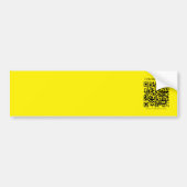 Erstellen Sie einen QR-Code | Leicht erkennbar in Autoaufkleber (Vorne)