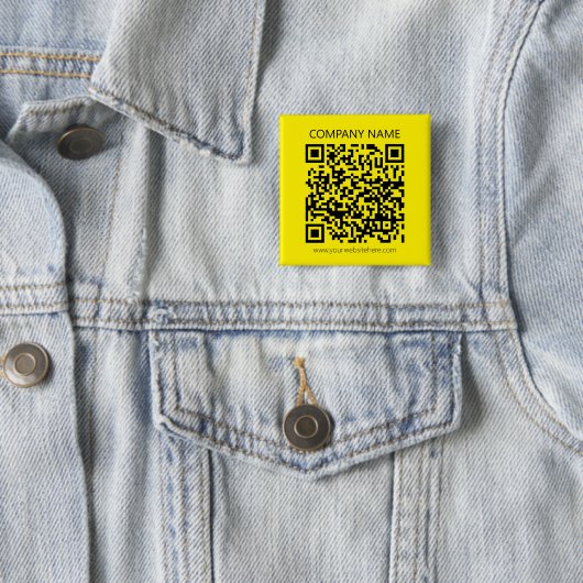 Erstellen Sie einen QR-Code | Leicht erkennbar in Button (Beispiel)
