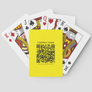 Erstellen Sie einen QR-Code   Leicht erkennbar in  Spielkarten