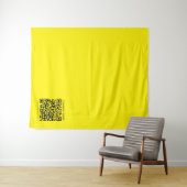 Erstellen Sie einen QR-Code | Leicht erkennbar in Wandteppich (Beispiel (Horizontal))