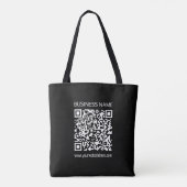 Erstellen Sie einen QR-Code sofort mit der URL Ihr Tasche (Rückseite)