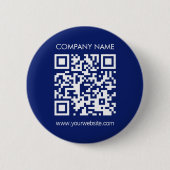 Erstellen Sie einen QR-Code sofort Modernes einfac Button (Vorderseite)