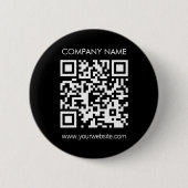 Erstellen Sie einen QR-Code sofort Modernes einfac Button (Vorderseite)