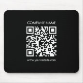 Erstellen Sie einen QR-Code sofort Modernes einfac Mousepad (Vorne)