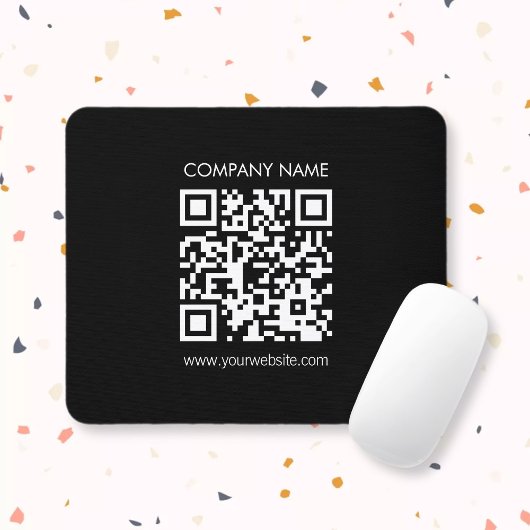 Erstellen Sie einen QR-Code sofort Modernes einfac Mousepad