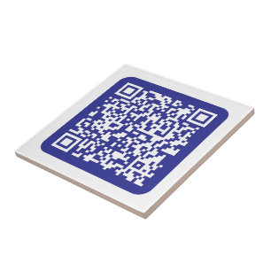 Erstellen Sie einen scannbaren QR-Code Bearbeitb Fliese