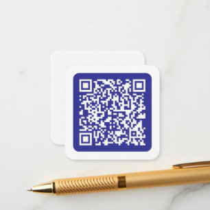 Erstellen Sie einen scannbaren QR-Code   Editierba Begleitkarte