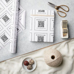 Erstellen Sie einen scannbaren QR-Code   Schwarz & Geschenkpapier