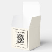 Erstellen Sie einen scannbaren QR-Code | Schwarz & Geschenkschachtel (Geöffnet)