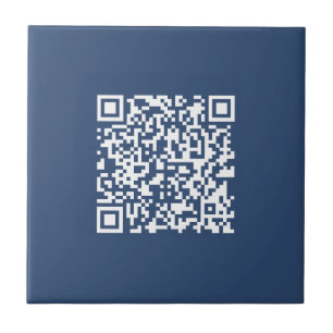 Erstellen Sie einen scannbaren QR-Code Verblasen Fliese