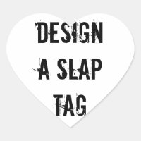 Erstellen Sie einen Slap-Tag-Design-Sticker Graffi