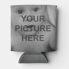 Erstellen Sie einfach Ihr eigenes Add-Foto-Design- Dosenkühler